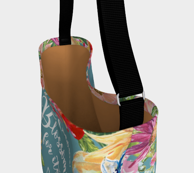 A Flower Blossoms For Its Own Joy Day Tote