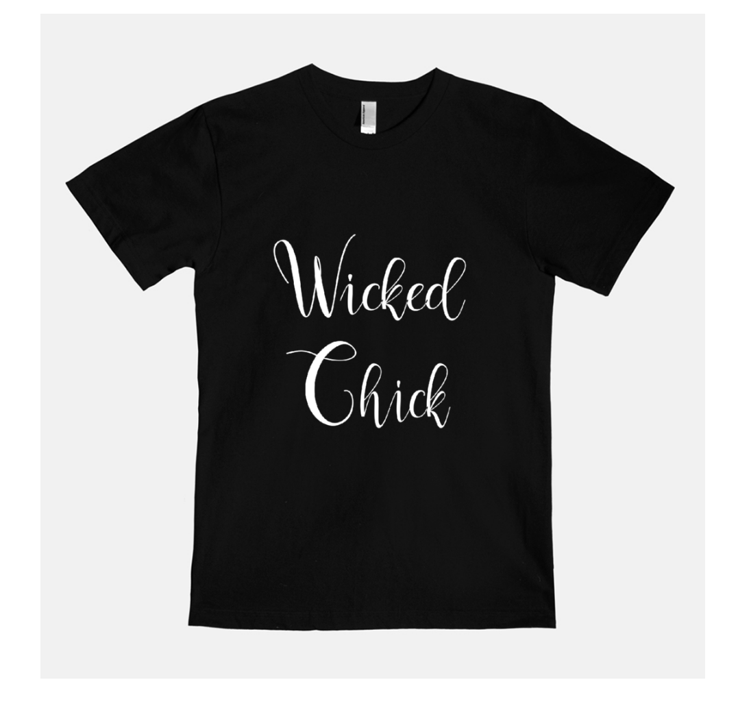 Wicked Chick Short Sleeved Unisex T-Shirt - Dreams After All