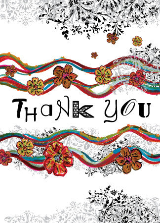 Grey Thank You Card - Dreams After All