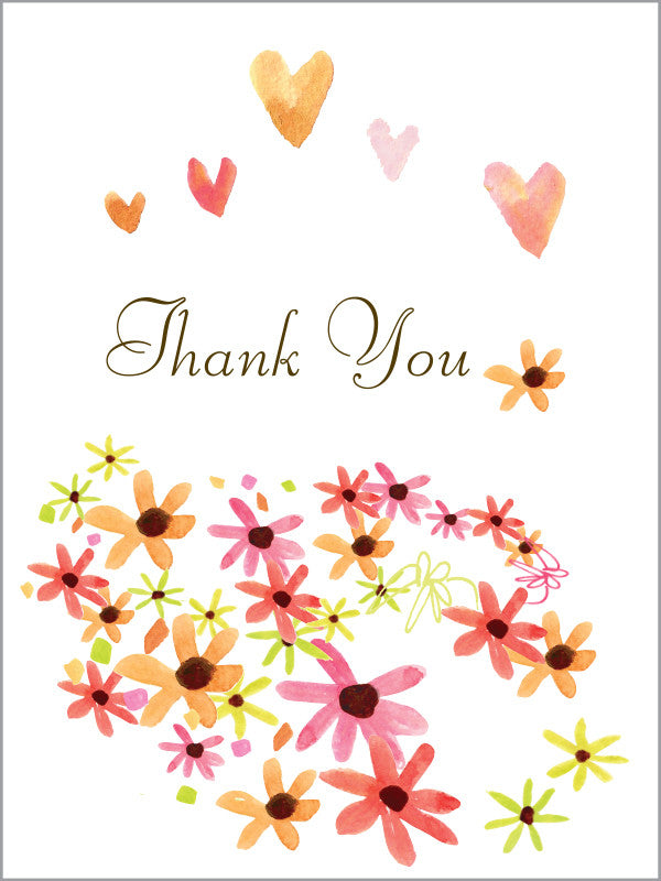 Thank You Daisy Hill Greeting Card - Dreams After All