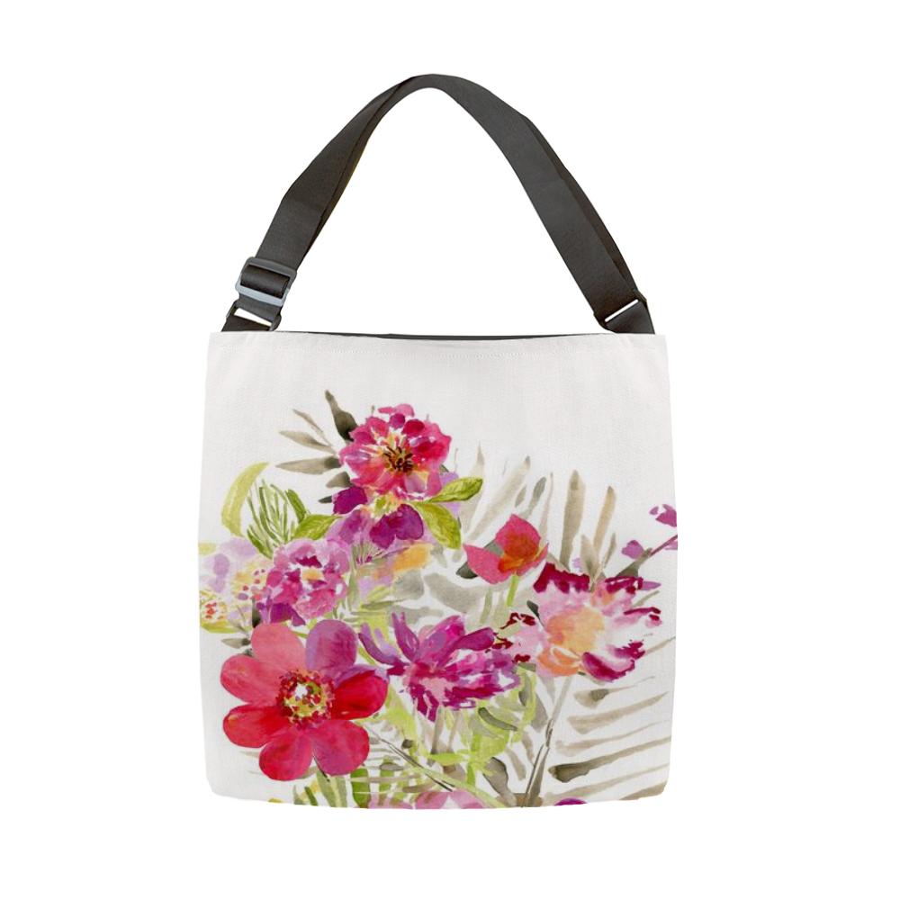 Renée Tote With Adjustable Woven Handle - Dreams After All