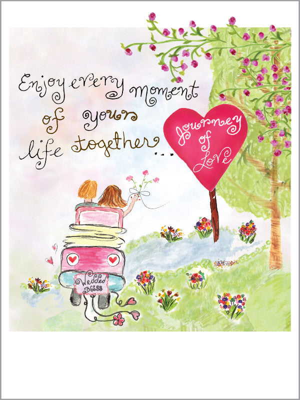 Wedding Journey of Love Card - Dreams After All