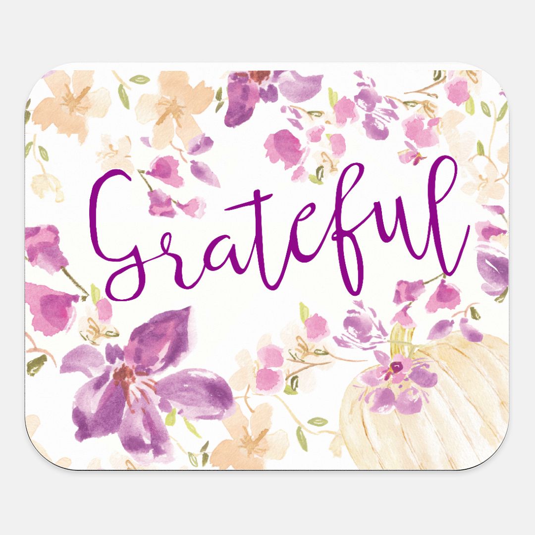 Grateful Pumpkins Mouse Pad (Rectangle)