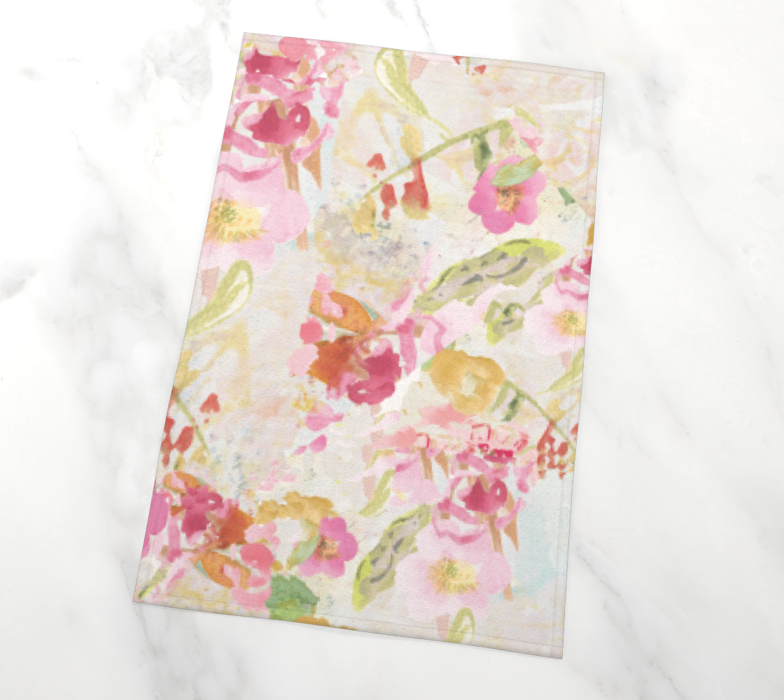 Mom's Pastel Tea Towel