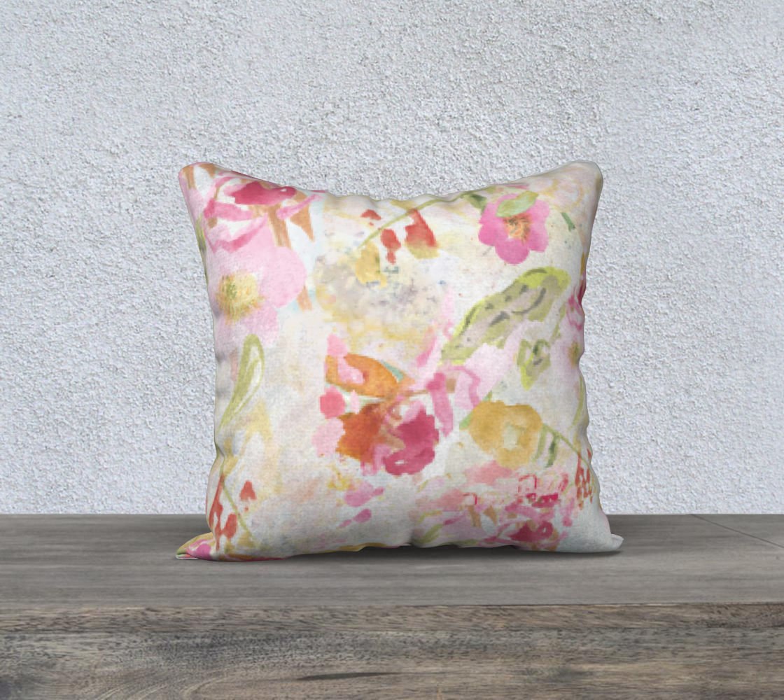 Mom's Pastel 18 x 18 Pillow Cover