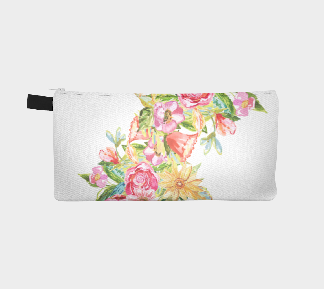 Beautiful Bouquet Pencil Bag