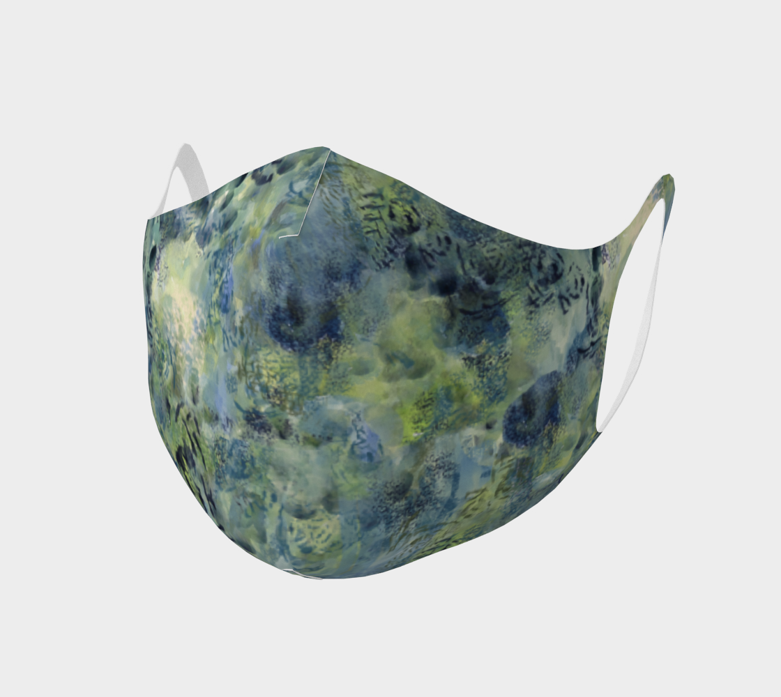 Grassroots Dark Green Face Mask