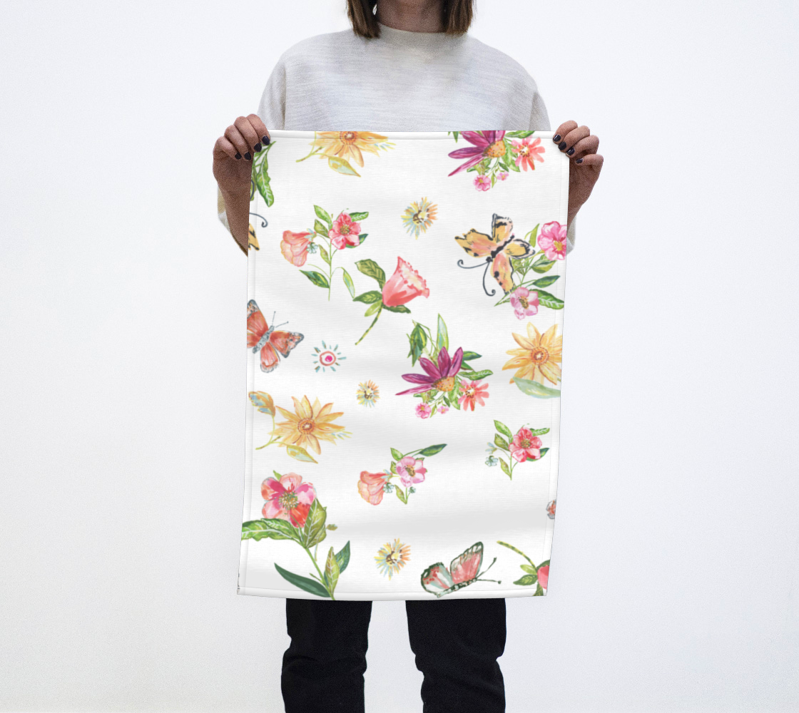 Fresh Daisy Tea Towel