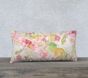 Mom's Pastel Pillow 24” X 12” / Pillow Cover