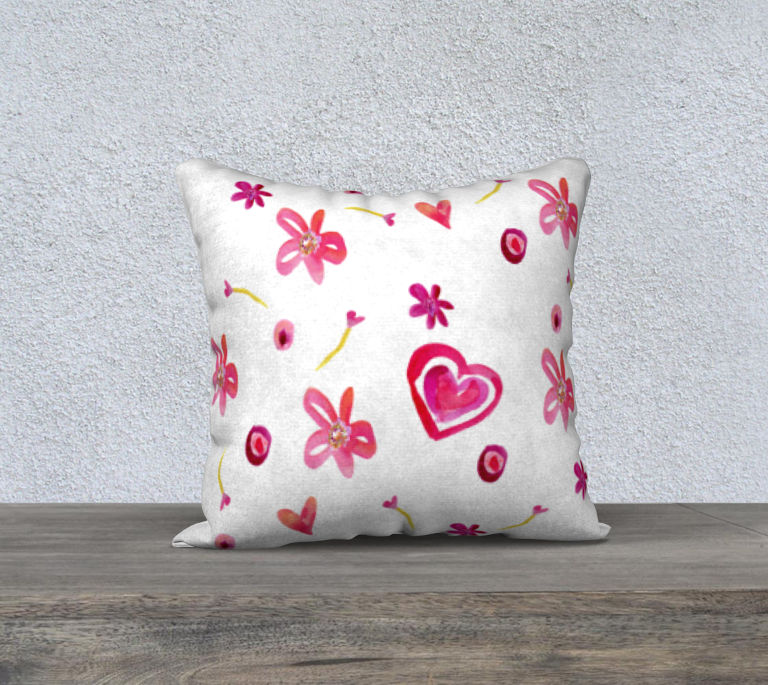 I Love You Now 18" x 18" Pillow Cover