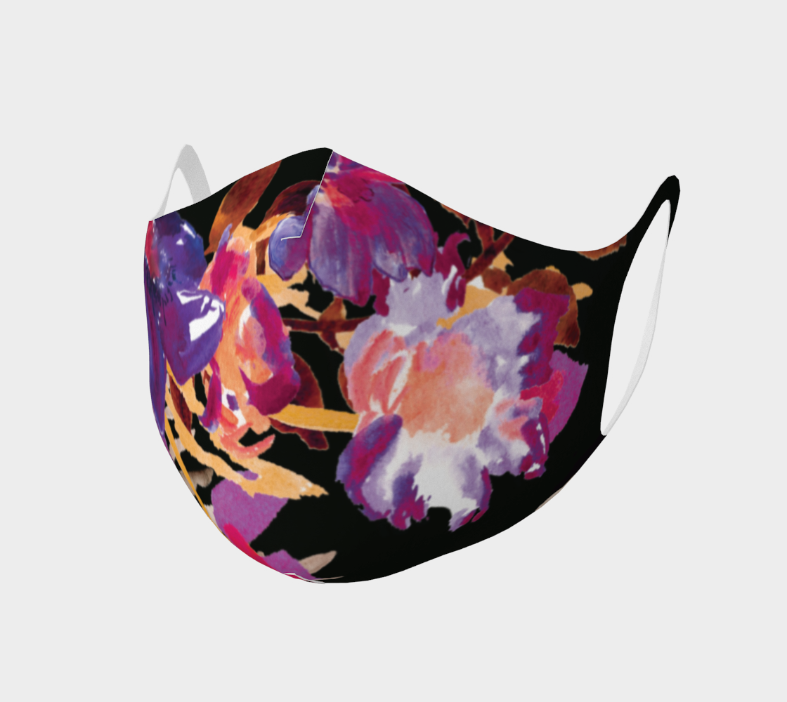 Renée Purple Orange Face Covering - Dreams After All