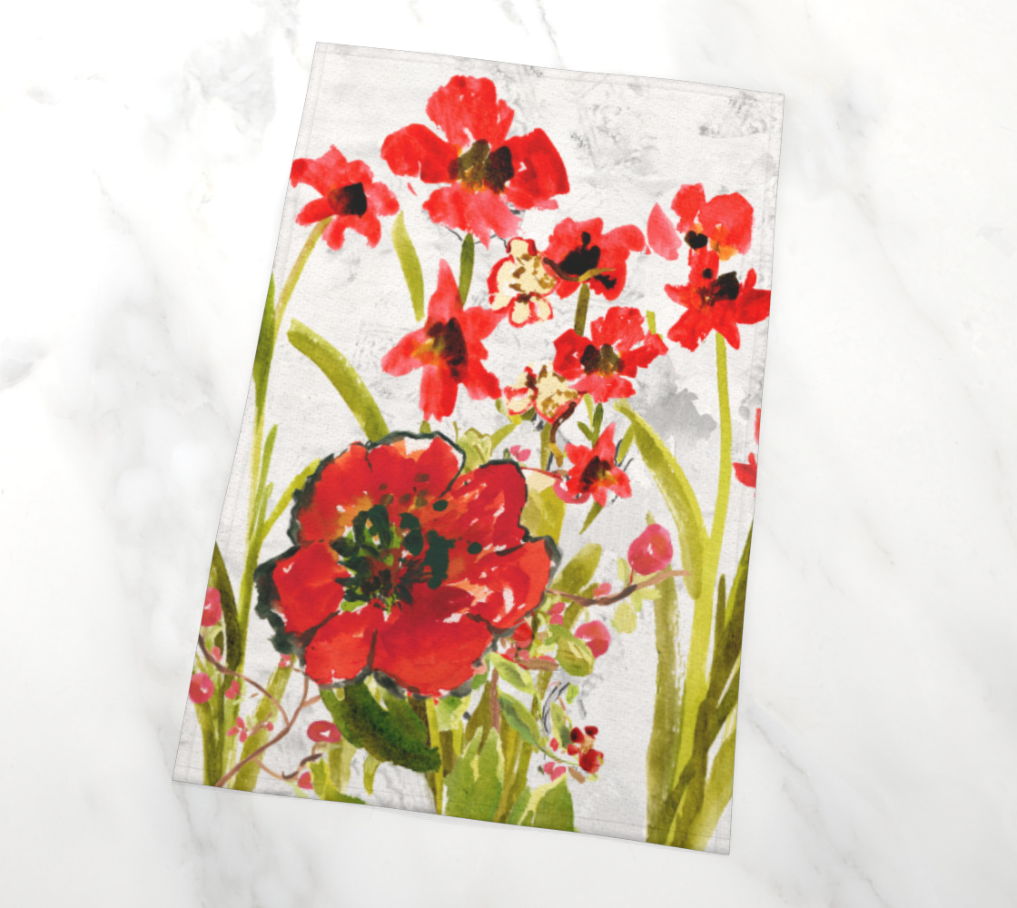 Ruby Callista Tea Towel