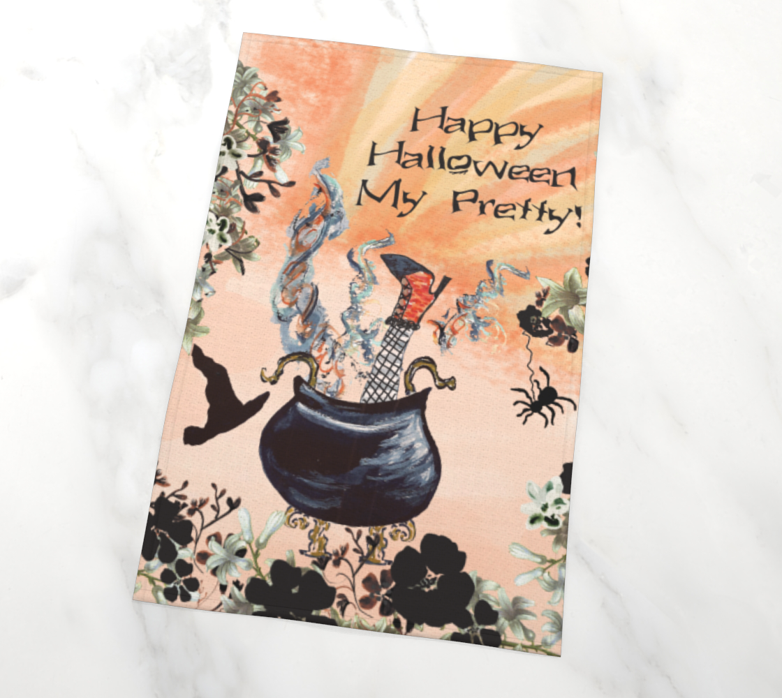 Witch's Brew Tea Towel