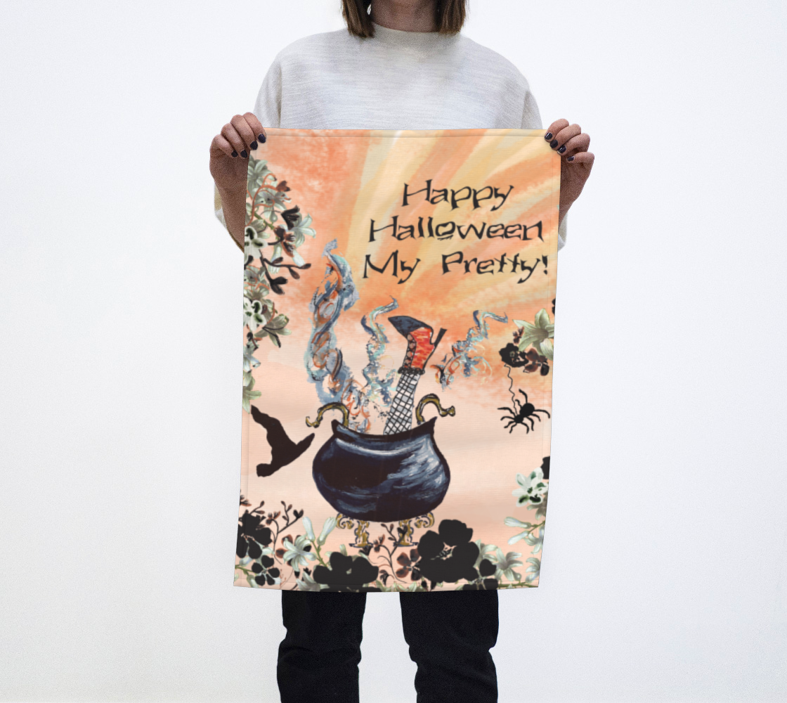 Witch's Brew Tea Towel