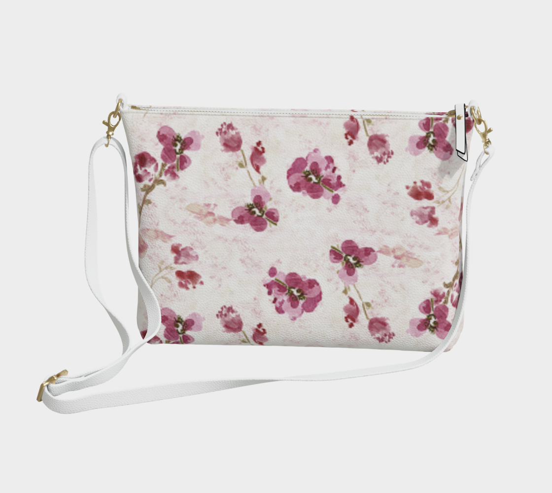 Crossbody - Spring Plum White