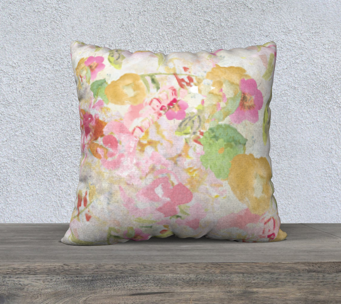 Mom's Pastel Pillow Cover 22 x 22