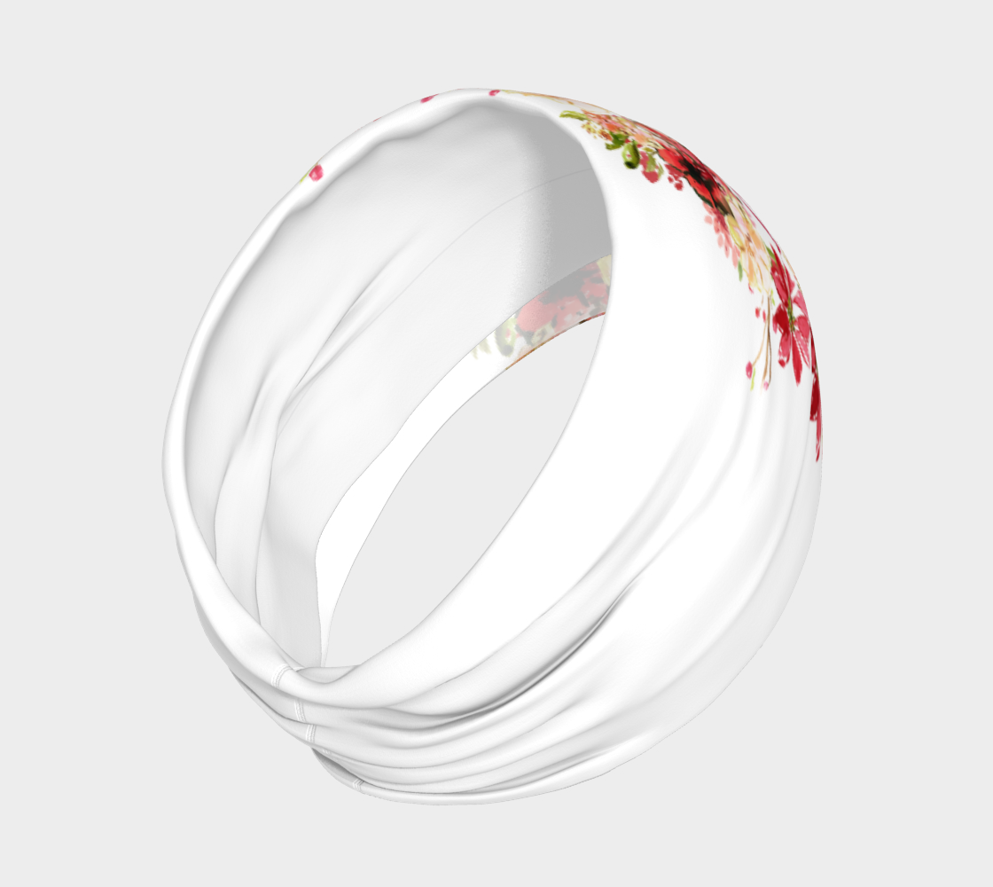 Chantal Wreath Merry Christmas Headband