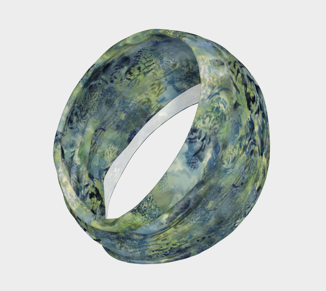 Grassroots Dark Blue & Dark Green Headband