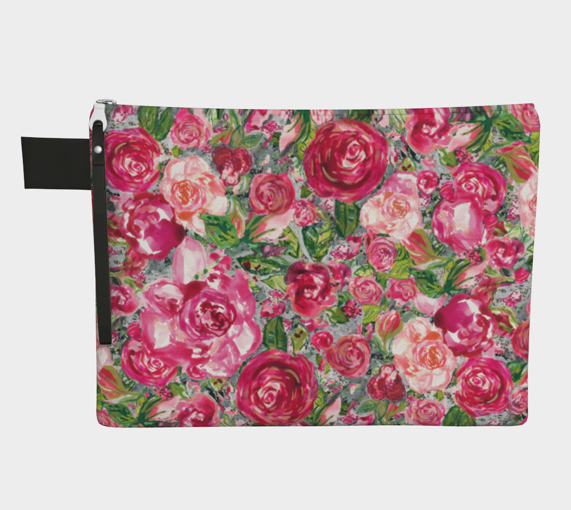 Zipper Carry-All - Love and Roses