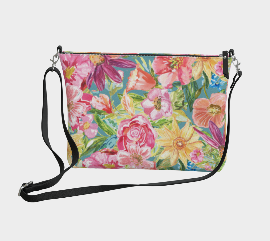 Crossbody - Oscar Floral White